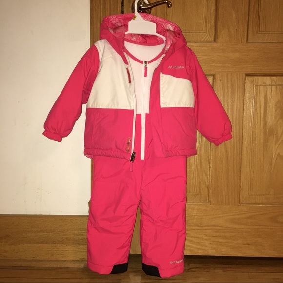 Columbia Other - Priced to sell excellent Columbia snowsuit coat and overall 3T Toddler